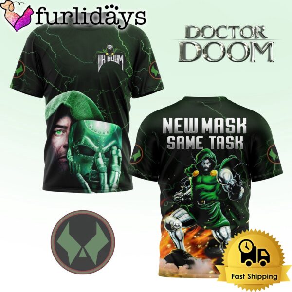 Doctor Doom Villain Marvel All over Print T Shirt