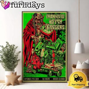 Frankie And The Witch Fingers September 27 2024 Fox theatre Boulder CO Poster Canvas