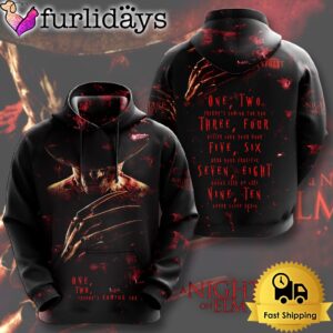 Freddy Krueger Coming For You Grab Your Crucifix And Don’t Sleep 3D Hoodie