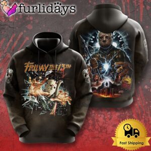 Friday the 13th x Jason Voorhees All Over Print Hoodie