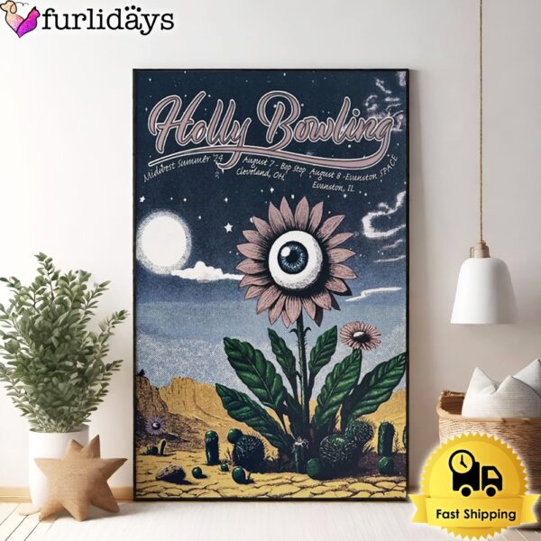 Holly Bowling Aug 8 2024 SPACE Evanston IL Poster Canvas