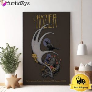 Hozier Aug 7 2024 Schottenstein Center in Columbus OH Poster Canvas