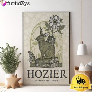 Hozier Tour In Cuyahoga Falls OH On Aug 6 2024 Poster Canvas