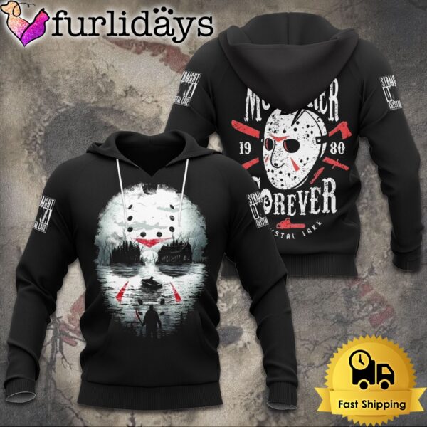 Jason Voorhees On Friday The 13th Horror Night All Over Print Hoodie