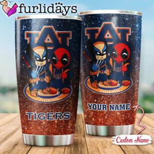 NCAA Auburn Tigers Deadpool And Wolverine…