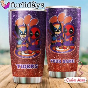 NCAA Clemson Tigers Deadpool And Wolverine…