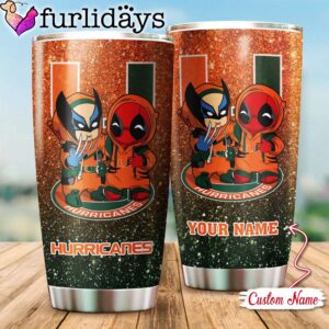 NCAA Miami Hurricanes Deadpool And Wolverine…