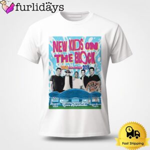 New Kids On The Block Tour In Virginia Beach VA On August 2024 Unisex T-Shirt