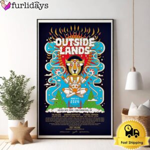 Poster Outside Lands Music Festival Aug…