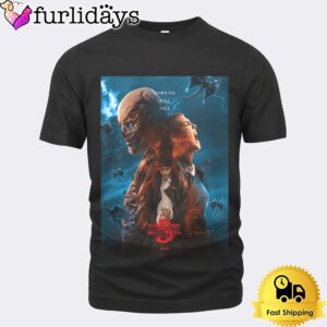 Stranger Things 5 Hawkins Will Fall Unisex T-Shirt