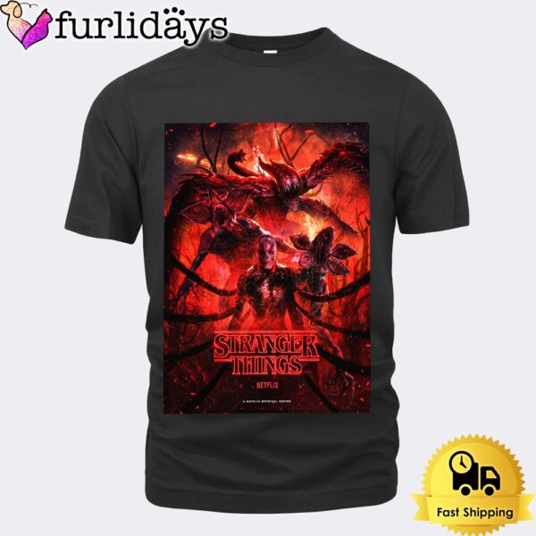 Stranger Things 5 Monter Unisex T-Shirt