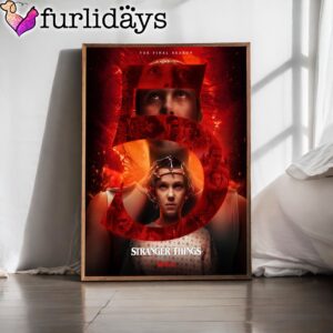 Stranger Things 5 The Final Season Eleven Ele Poster Canvas