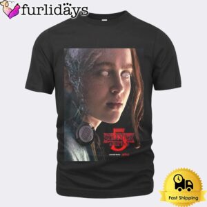 Stranger Things 5 The Final Season Max Eyes Headphone Unisex T-Shirt