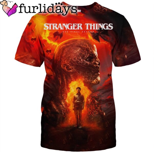 Stranger Things It’s Not Over Yet Season 5 2024 All Over Print T-Shirt