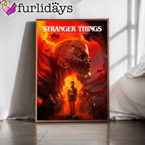 Stranger Things It’s Not Over Yet Season 5 2024 Poster Canvas