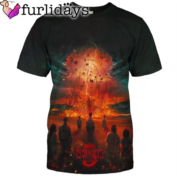 Stranger Things Season 5 Final All Over Print T Shirt