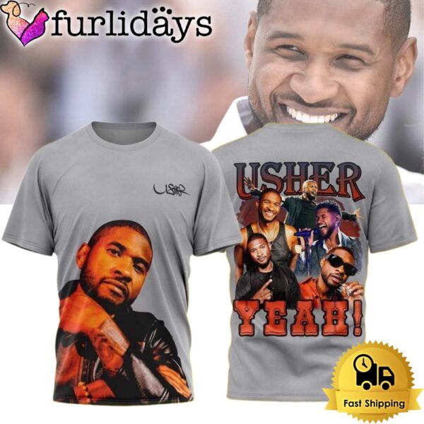 Usher Yeah All Over Print T Shirt