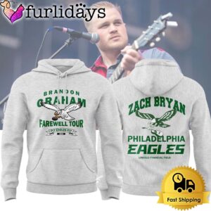 Zach Bryan Philadelphia Eagles At Lincoln Financial Field Hoodie