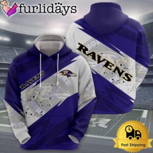 Baltimore Ravens Light Logo Hoodie