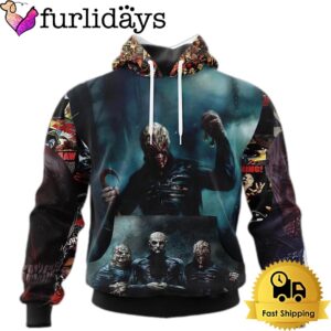 Chatterer Hellraiser Halloween Horror 3D Hoodie