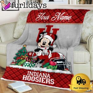 Custom Name NCAA Indiana Hoosiers Mickey…