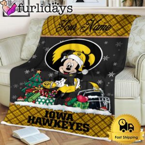 Custom Name NCAA Iowa Hawkeyes Mickey…