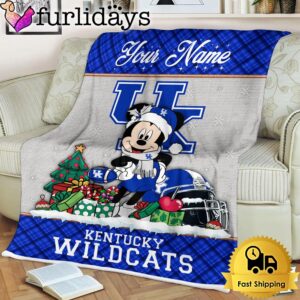 Custom Name NCAA Kentucky Wildcats Mickey…