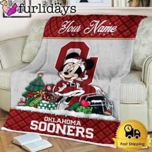 Custom Name NCAA Oklahoma Sooners Minnie…