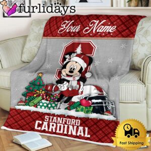 Custom Name NCAA Stanford Cardinal Mickey…