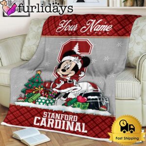 Custom Name NCAA Stanford Cardinal Minnie…