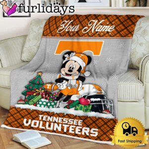 Custom Name NCAA Tennessee Volunteers Mickey…