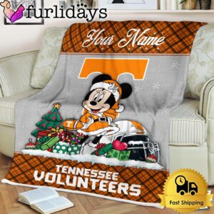 Custom Name NCAA Tennessee Volunteers Minnie…