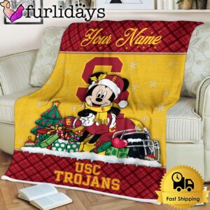 Custom Name NCAA USC Trojans Mickey…