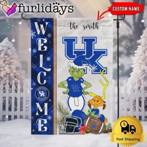 Custom NCAA Kentucky Wildcats Football Grinch…