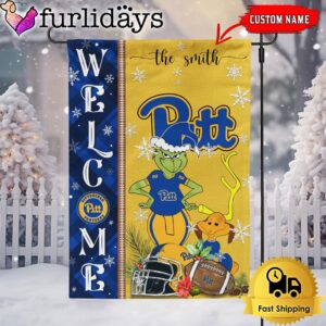 Custom NCAA Pittsburgh Panthers Football Grinch…