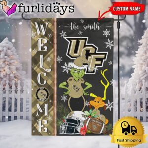 Custom NCAA UCF Knights Football Grinch…