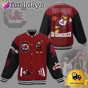 Gamecocks Basketball Go Gamecocks Baseball Jacket