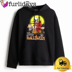 Happy Halloween Snoopy Team Hoodie