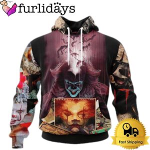 It Pennywise Halloween Horror 3D Hoodie