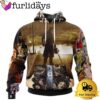 Leatherface Halloween Horror 3D Hoodie