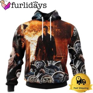 Michael Myers Halloween Horror 3D Hoodie