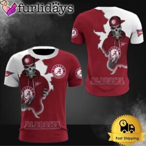 NCAA Alabama Crimson Tide Halloween Skeleton…