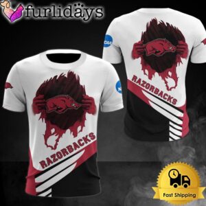 NCAA Arkansas Razorbacks Logo Team All Over Print T Shirt