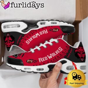 NCAA Arkansas State Red Wolves Football Custom Air Max Plus Shoes