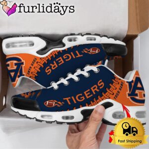 NCAA Auburn Tigers Football Custom Air Max Plus Shoes