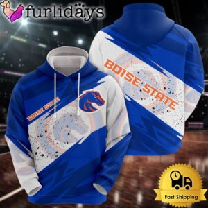 NCAA Boise State Broncos Legendary Logo All Over Print Hoodie