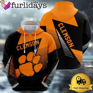 NCAA Clemson Tigers Football Logo 3D…