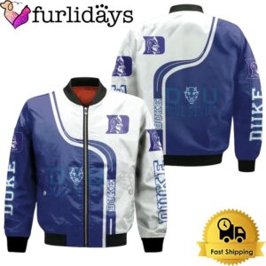 NCAA Duke Blue Devils For Devils Fan Bomber Jacket