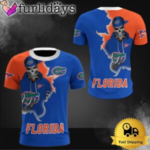 NCAA Florida Gators Halloween Skeleton All…