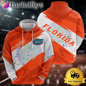 NCAA Florida Gators Legendary Logo All Over Print Hoodie